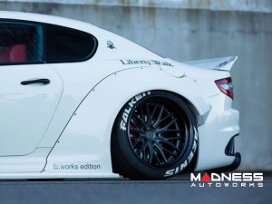 Maserati GranTurismo Custom Wheels - VWS-2 by Vossen - Matte Gunmetal / Matte Black Barrel